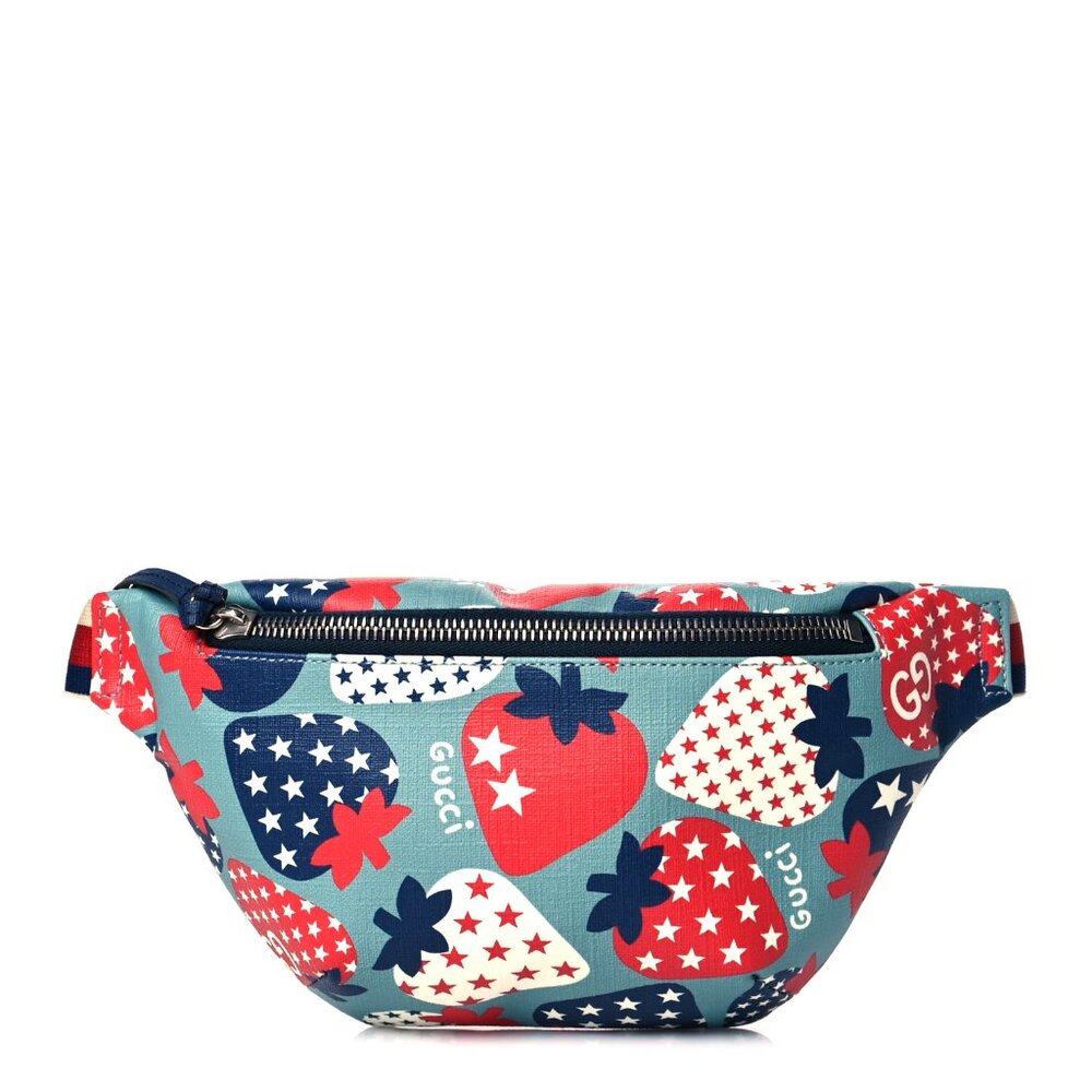 New Gucci Waist Fanny bag Strawberries